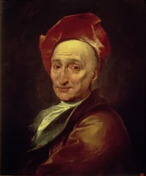 Portret van Bernard Le Bovier, heer van Fontenelle (1657-1757)